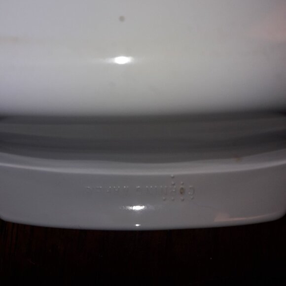 Vintage 80s 90s CorningWare Shadow Iris A-10-B Casserole Dish & Pyrex A-12-C Lid - Picture 8 of 8